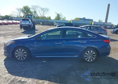 2015 Hyundai Sonata Sport z USA, uszkodzony, nr VIN 5NPE34AF1FH069945